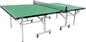 Butterfly Easifold Outdoor Ping Pong Table: Diagonal View of Green Table